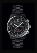 J12 Noire Mate Chronographe Superleggera