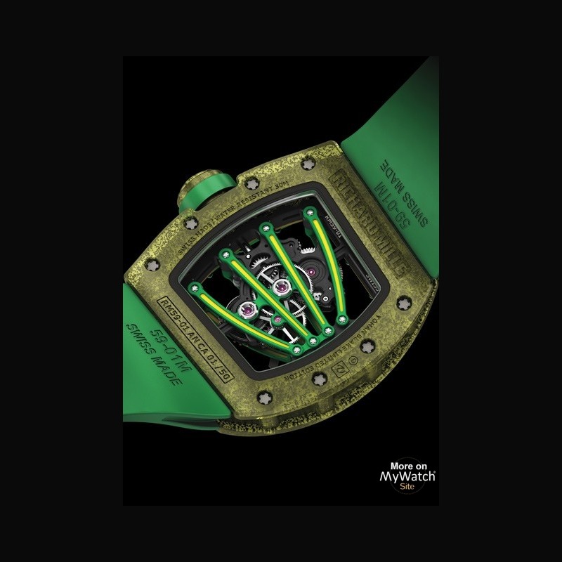 Watch Richard Mille RM 59-01 Tourbillon Yohan Blake | RM 59 Translucent ...
