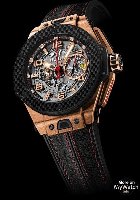 Big Bang Ferrari King Gold Carbon