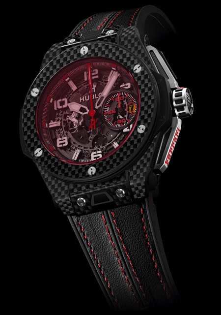 Watch Hublot Big Bang Ferrari Carbon Red Magic Big Bang 401.QX.0123.VR
