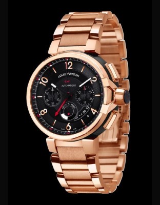 Watch Louis Vuitton Tambour éVolution Chronographe GMT