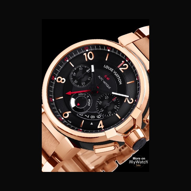 Watch Louis Vuitton Tambour éVolution GMT  Tambour éVolution Steel - Steel  Bracelet