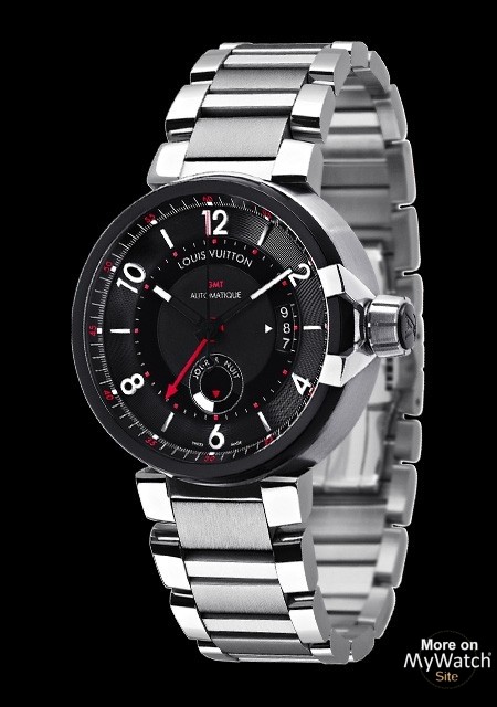 Watch Louis Vuitton Tambour éVolution GMT  Tambour éVolution Steel - Steel  Bracelet