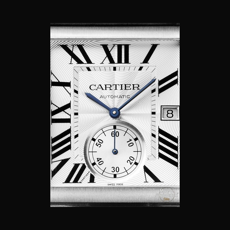 Watch Cartier Tank MC | Tank MC W5330003 Steel - White Dial - Alligator ...