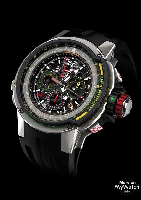 RM 39-01 Automatique Chronographe Flyback Aviation E6-B