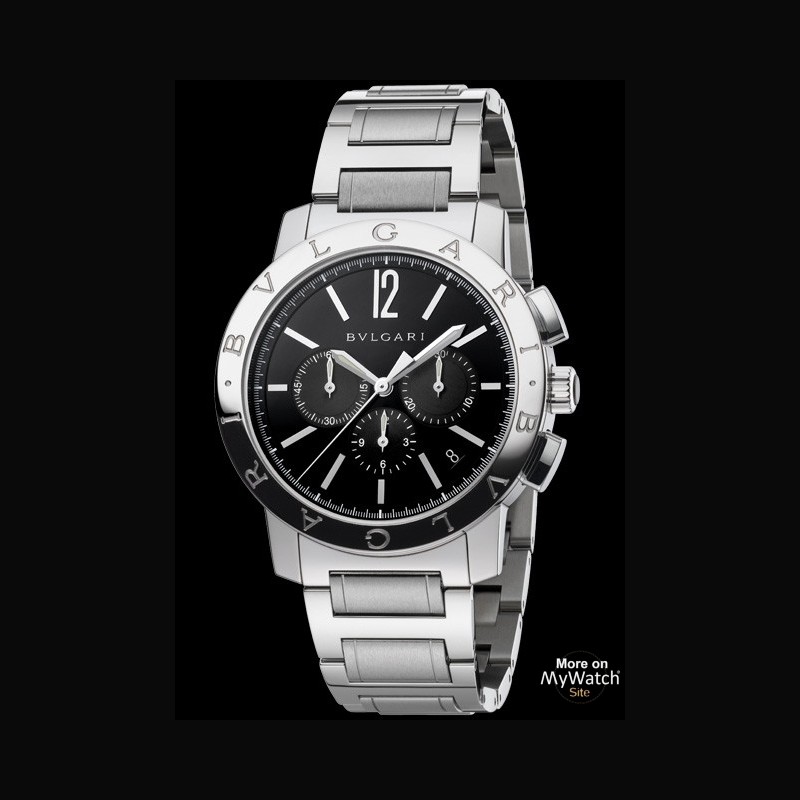 bvlgari water resistant stainless steel back