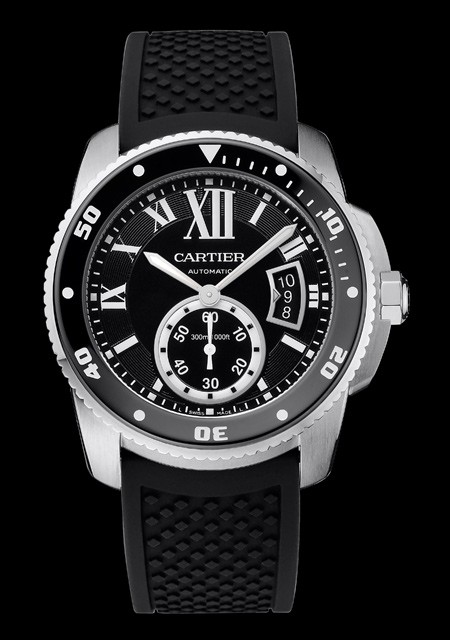 cartier calibre diver steel bracelet