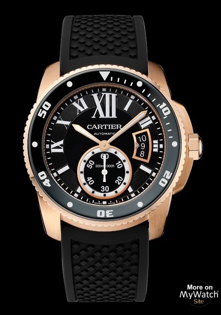 cartier calibre diver vs