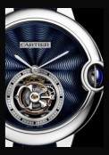 Ballon Bleu de Cartier 39 mm Tourbillon Volant émail