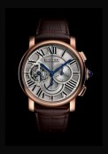 Rotonde de Cartier Tourbillon chronographe 8 jours de réserve de marche