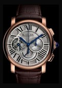 Rotonde de Cartier Tourbillon chronographe 8 jours de réserve de marche