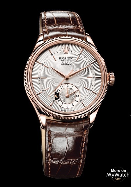 rolex cellini dual time 50525