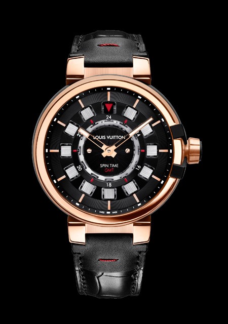 Watch Louis Vuitton Tambour éVolution Spin Time GMT