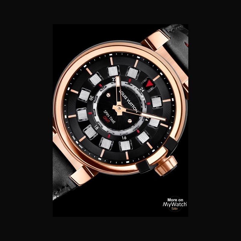 Louis-Vuitton-Tambour-eVolution-gmt-black-watches-4 - Lux Exposé