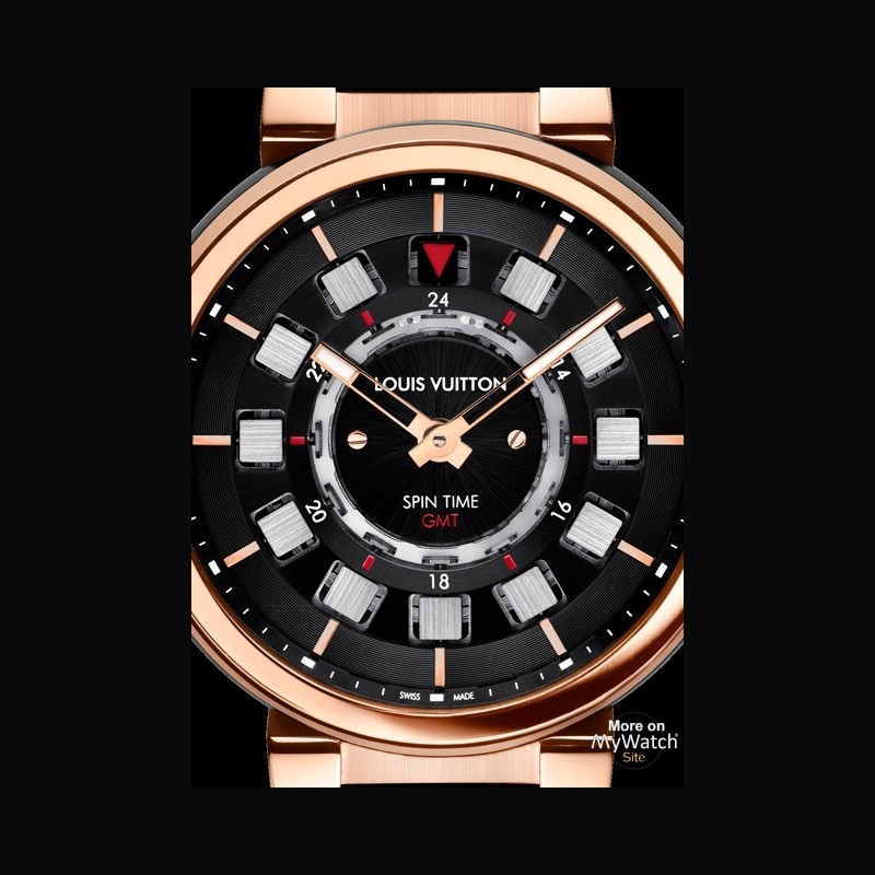 Louis Vuitton Tambour eVolution Spin Time GMT