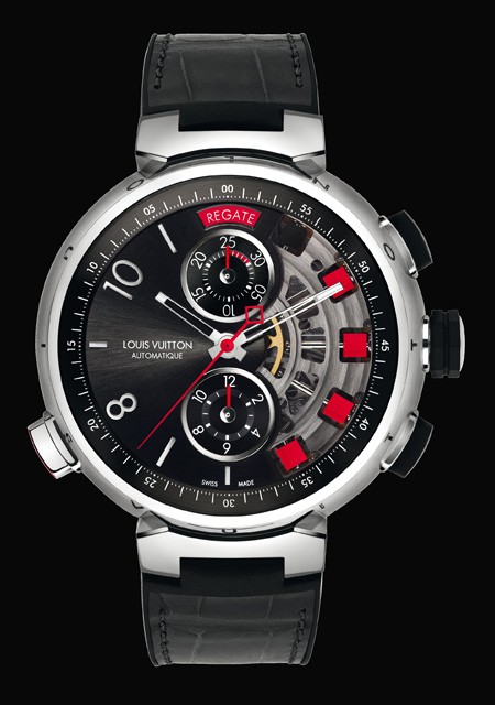 Louis Vuitton CUP REGATE ブラック　腕時計 Louis Vuitton - Regatta Yachttimers