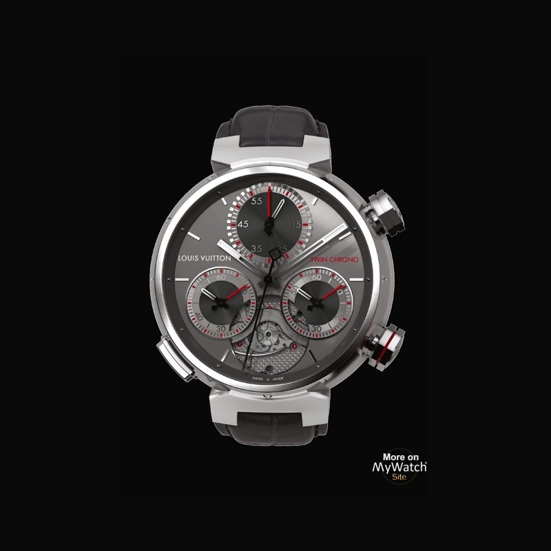 tambour twin chrono