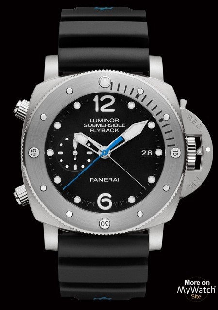 Luminor Submersible 1950 3 Days Chrono Flyback Automatic Titanio