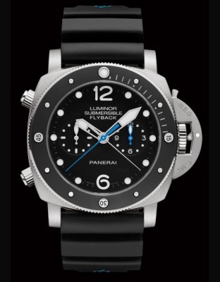 Luminor Submersible 1950 3 Days Chrono Flyback Automatic Titanio