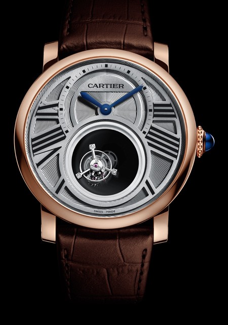 rotonde de cartier mysterious double tourbillon watch