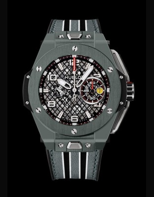 Big Bang Ferrari Grey Ceramic