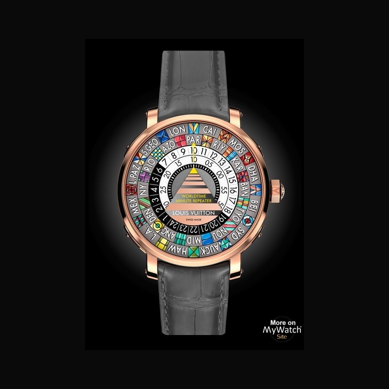 Louis Vuitton Escale Worldtime Minute Repeater Custom Watch