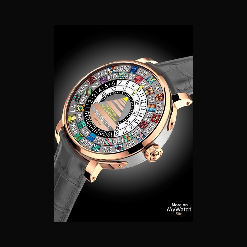 Louis Vuitton Escale Worldtime Minute Repeater Custom Watch