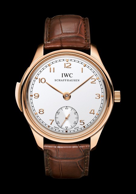 Watch IWC Portugaise Repetition Minutes Portuguese IW544907 Red Gold Alligator Bracelet