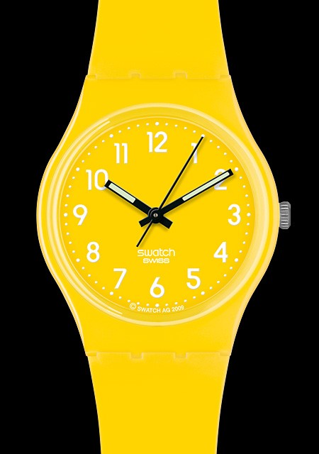 Swatch jaune top