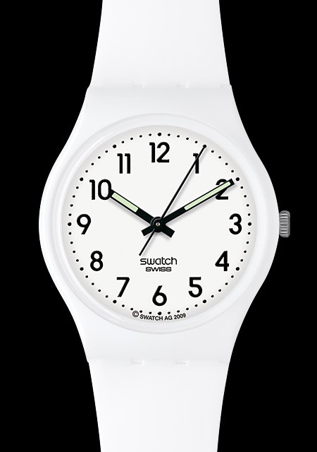 Swatch shiny black store