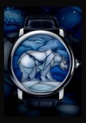 Rotonde de Cartier 42 mm décor ours