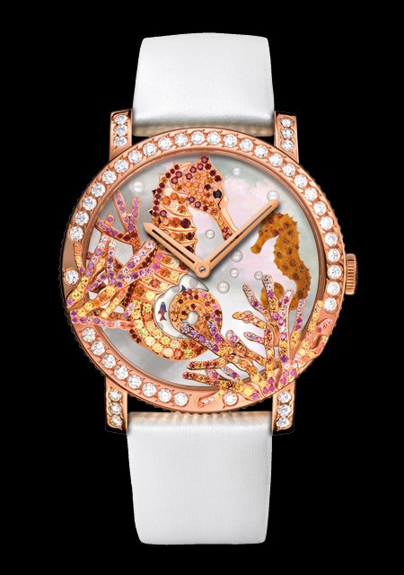Mermaidcore Diamond Seahorse Watch Seahorse – Celeste Watch Company main image 4