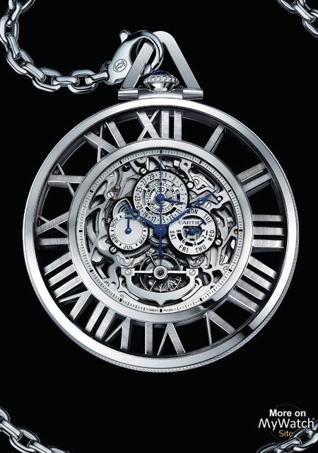 Montre de Poche Grande Complication Squelette