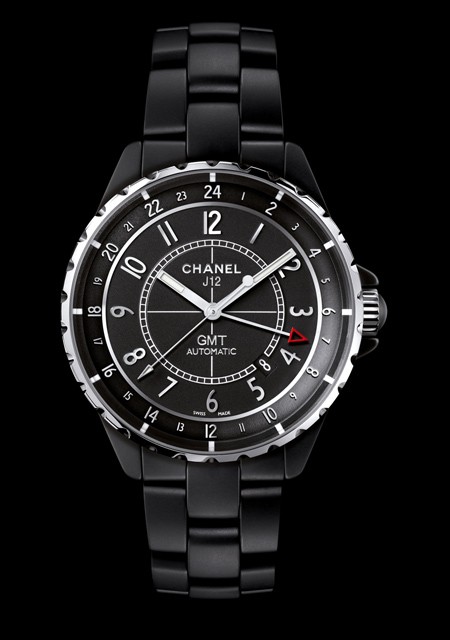 Watch Chanel J12 GMT Noire Mate | J12 H3101 Matt Black Ceramic - 41mm