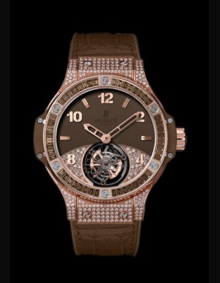 Big Bang Tutti Frutti Tourbillon Brown Pavé