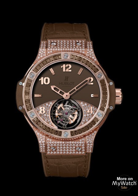 Big Bang Tutti Frutti Tourbillon Brown Pavé