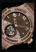 Big Bang Tutti Frutti Tourbillon Brown Pavé