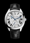 Drive de Cartier large date, retrograde second time zone and day/night indicator