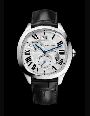 Drive de Cartier large date, retrograde second time zone and day/night indicator