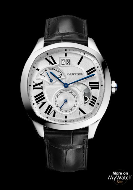 Drive de Cartier large date, retrograde second time zone and day/night indicator