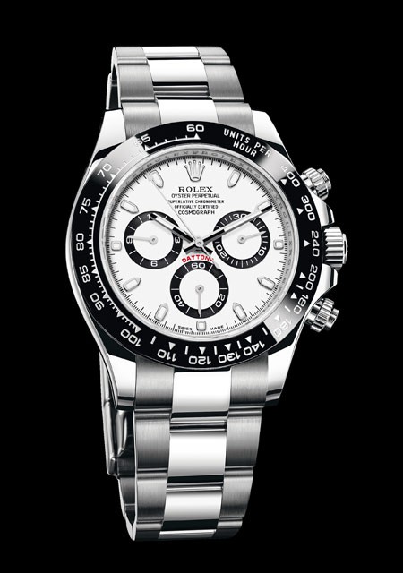Watch Rolex Cosmograph Daytona Oyster Perpetual 116500 LN Steel - Black Cerachrom - White and Black Dial - S...