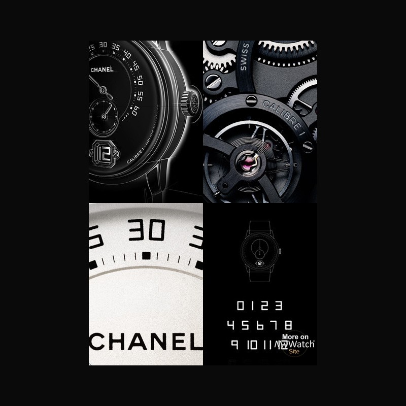 Watch Monsieur de Chanel  Accueil H4799 White Gold - Alligator Strap