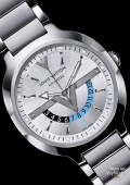 LOUIS VUITTON Watch Voyager GMT Q7D311 Day&Night V Silver Dial SS Automatic