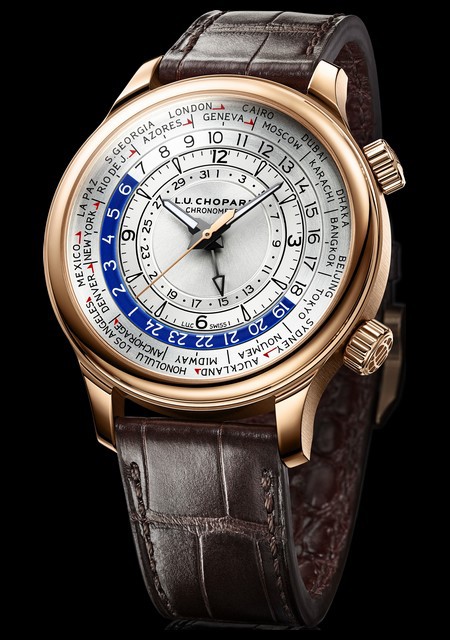 SARAH & 10% WATER FALL カバー7インチ Watch Chopard L.U.C Time Traveler One | L.U.C 161942-5001 Pink