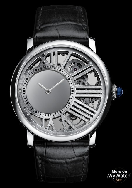 ROTONDE DE CARTIER Skeleton Mysterious Hour