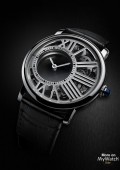 ROTONDE DE CARTIER Skeleton Mysterious Hour