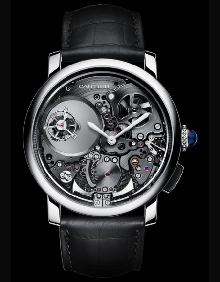 Rotonde de Cartier Minute Repeater Mysterious Double Tourbillon