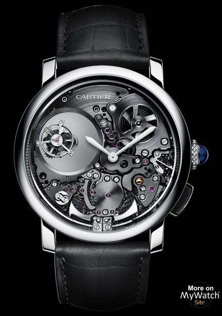 ROTONDE DE CARTIER Minute Repeater Mysterious Double Tourbillon