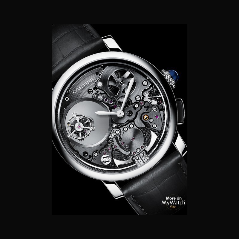 AAA grade Rotonde de Cartier Minute Repeater Flying Tourbillon WHRO0016  Replica