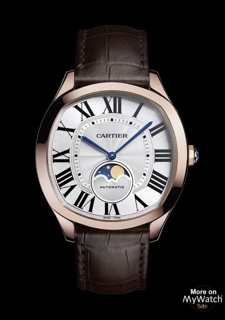 drive de cartier moon phases watch